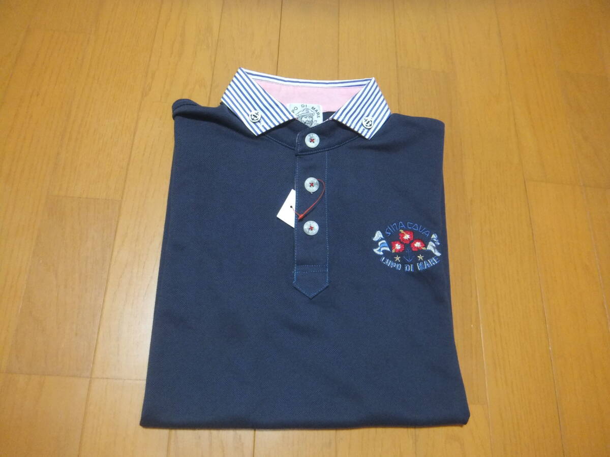  postage 230 jpy unused storage goods *sinakobaSINA COVA slim Fit short sleeves button down shirt . specification button . impression .! deer. . cloth shirt |M