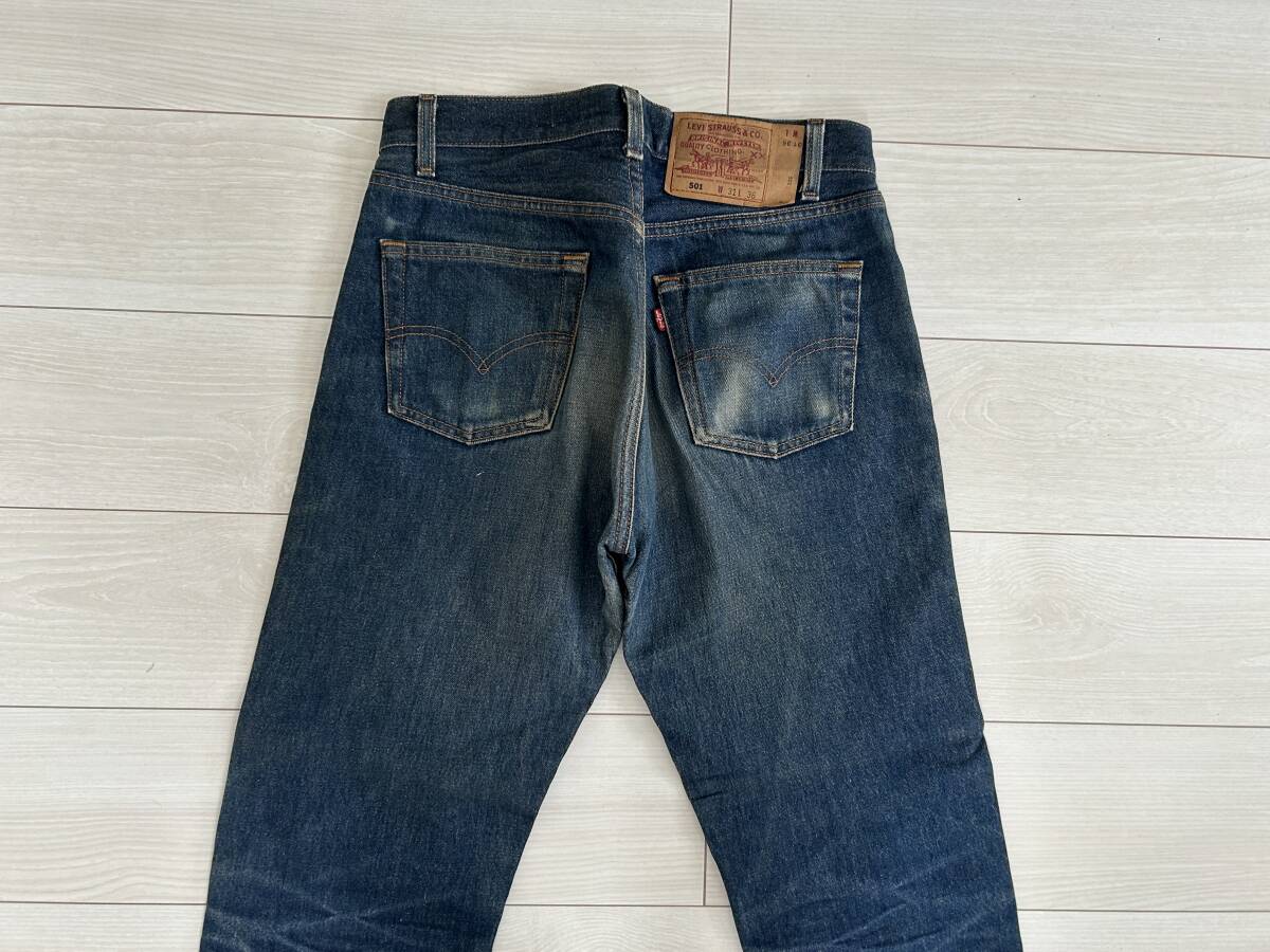 ★米国製 USA リーバイス Levi's 501 ジーンズ デニムパンツ 31 裏刻印501 501 1196★_画像4