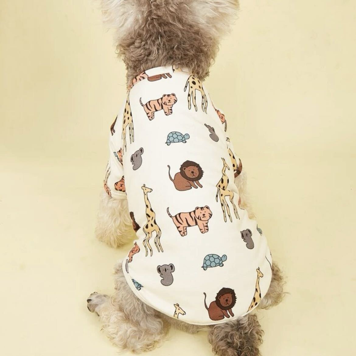 犬服　犬の服　ドッグウェア　トップス　S 小型犬　アニマル　可愛い　シンプル　秋　春　Tシャツ　女の子　男の子_画像6