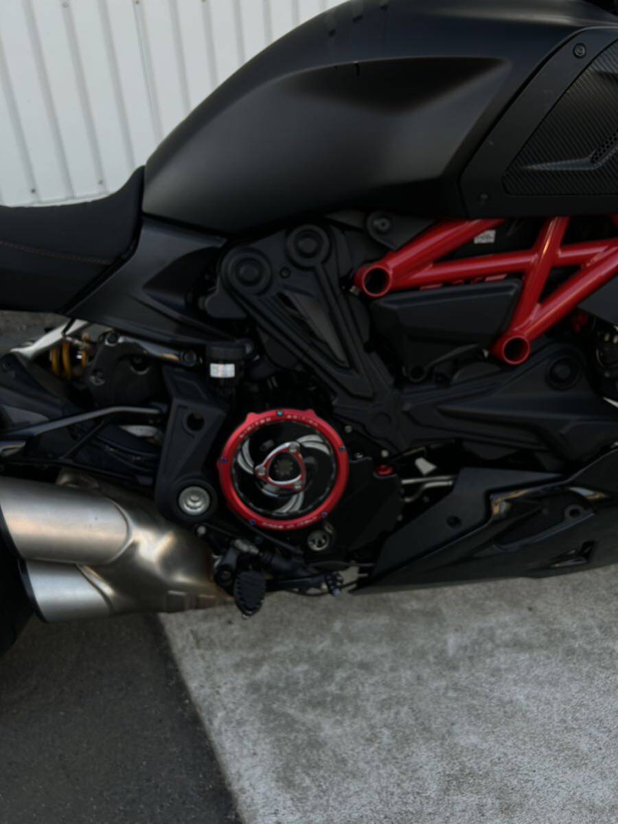 ドゥカティ ディアベル1260 用クリアクラッチカバー　DIAVEL1260/'19- DUCATI DIAVEL 1260s_画像6