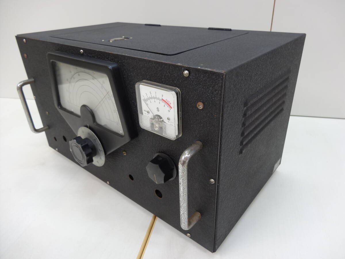 17741#③LEAD original work vacuum tube radio? short wave receiver? case only used # retro * antique 