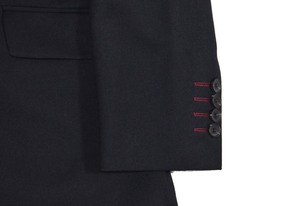 未使用品 新品級 Paul Smith ポールスミス シングルスーツ size 46 日本S～M程度 スラックス付き 裏地花柄 ジャケット メンズ ビジネスに_画像9