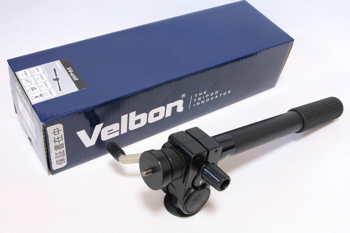 Velbon ベルボン ウルトラ三脚 UT-63Q + エレベータユニット V4-unit + Angle Adapter 4 アングルアダプター