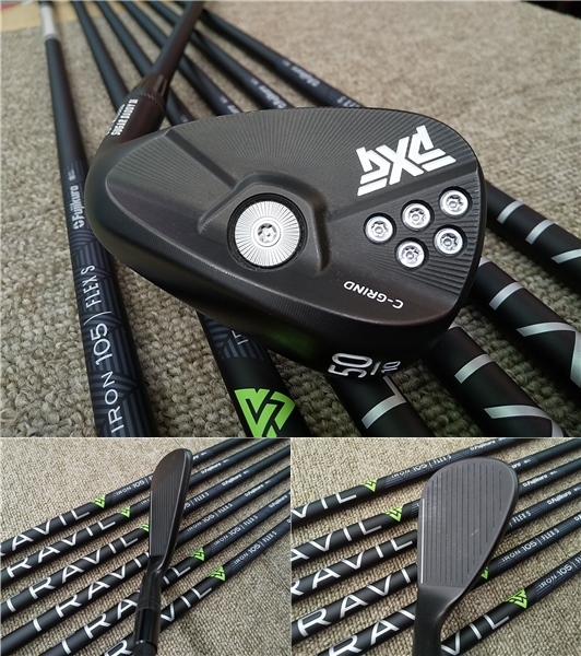 【◇究極競技仕様/美品】PXG 0317CB プレーヤーズ Xtreme Darkアイアン◆TRAVIL IRON 105(S)【0311 SUGAR DADDYII 50度付き】*MP@1*S*555_画像8