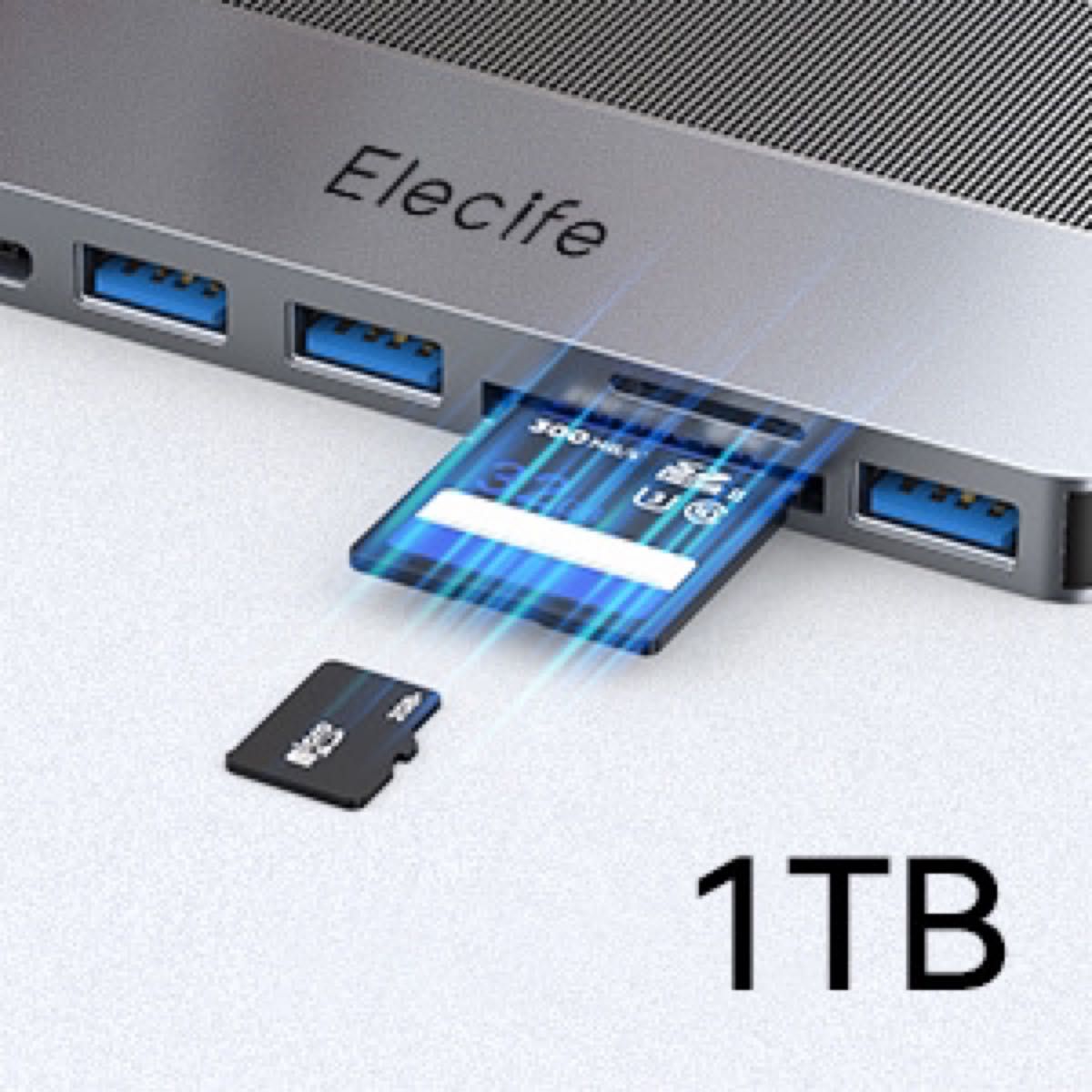 Macbook Air Macbook Pro USB C ハブ 7ポート　PD充電 SD/TFカード USB3.0ポート*3  