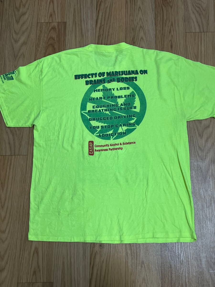 90s y2k 薬物反対 半袖 Tシャツ シュプリーム ステューシー 90s y2k 薬物反対 半袖 Tシャツ シュプリーム ステューシー
