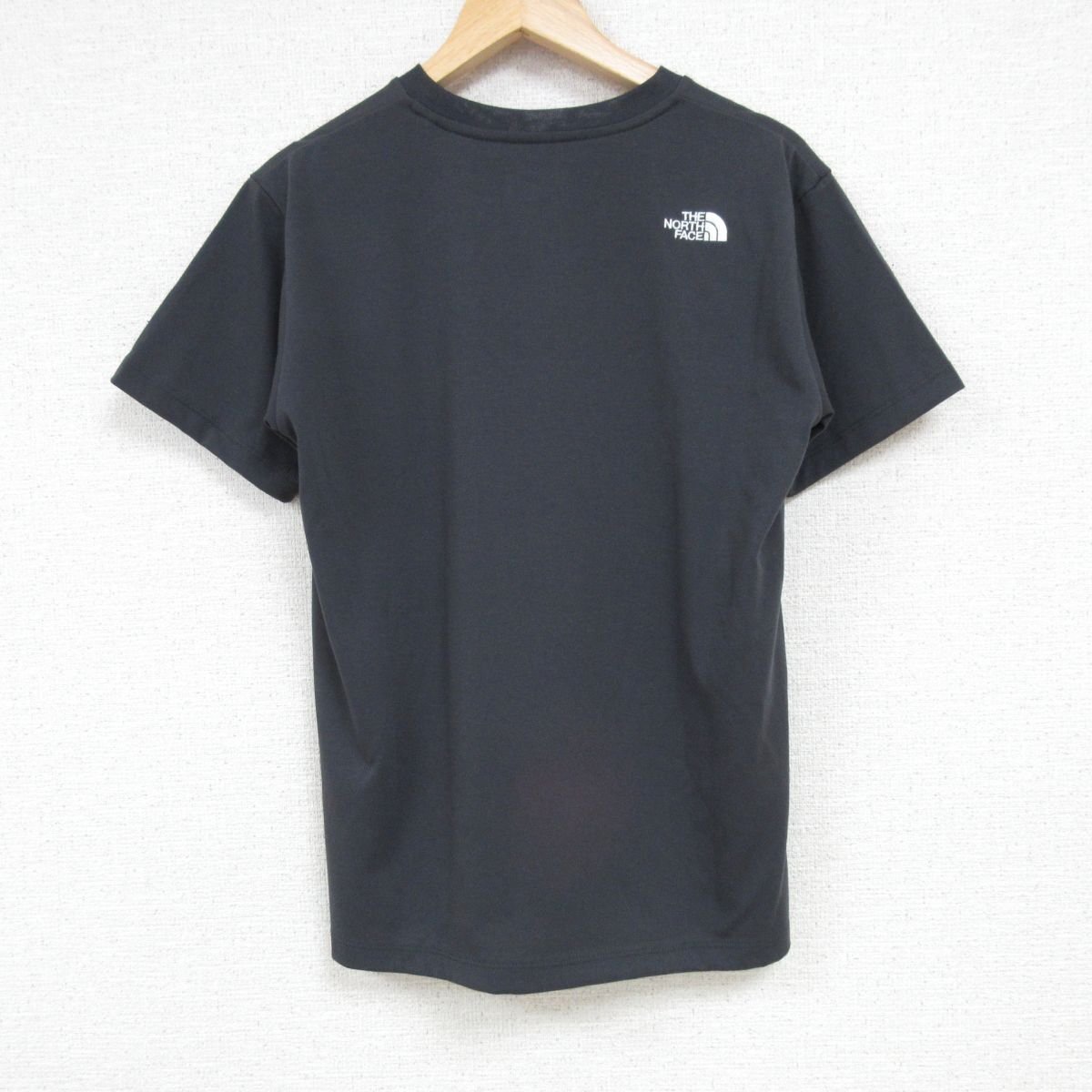 新品同様 THE NORTH FACE ノースフェイス ショートスリーブTNFバグフリーティー 半袖 Ｔシャツ カットソー NTW12234 S ダークグレー ◆_画像2