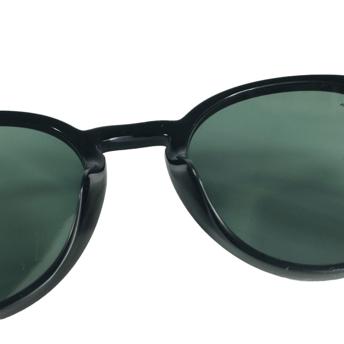 美品 Ray-Ban レイバン セルフレーム サングラス 眼鏡 アイウェア RB2180F 601/71 ブラック 51□20-150 J0402_画像6