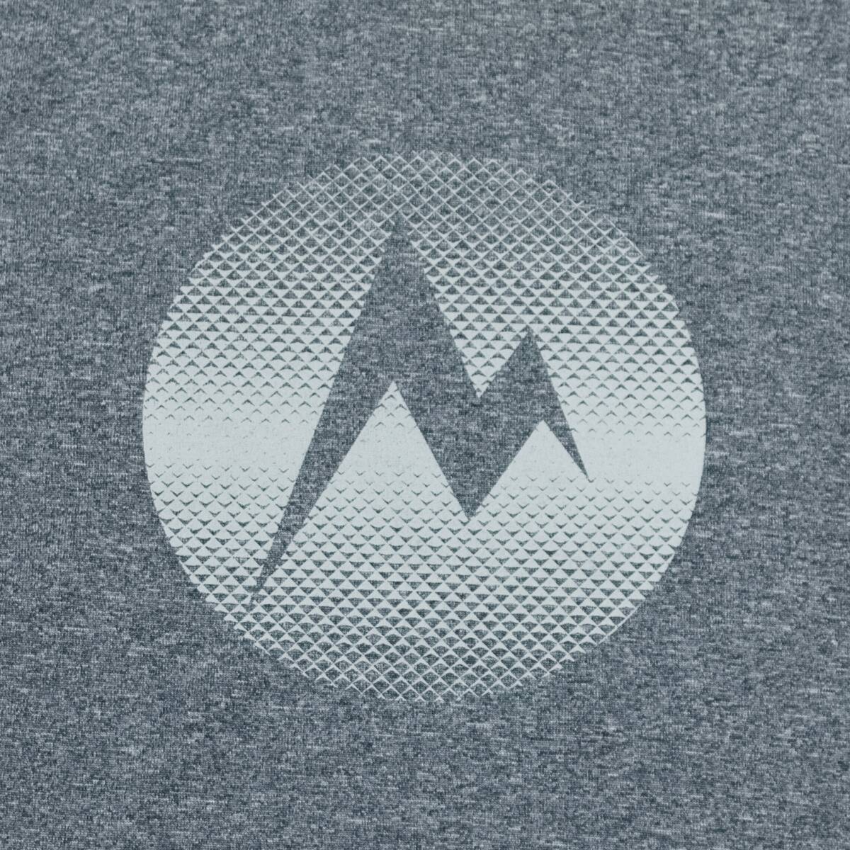 即決☆マーモット MARK ロゴ 半袖Tシャツ BK/Lサイズ 送料無料 速乾吸汗 UPF30 キャンプ ブラック 黒 Marmot