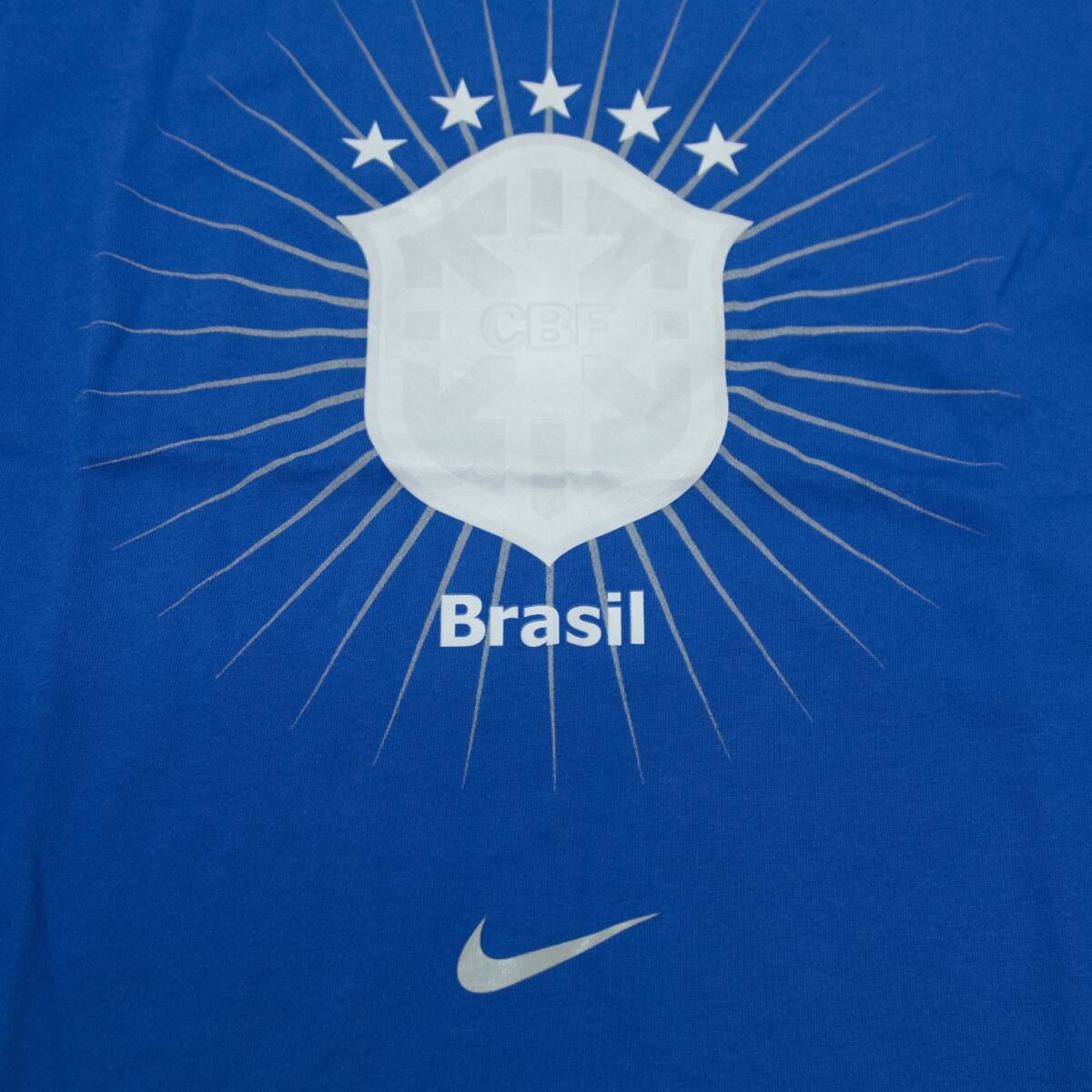 即決☆ナイキ ブラジル代表 Tシャツ BLU/ US Mサイズ 日本サイズ L 送料無料 半袖 国内正規品 NIKE_画像4