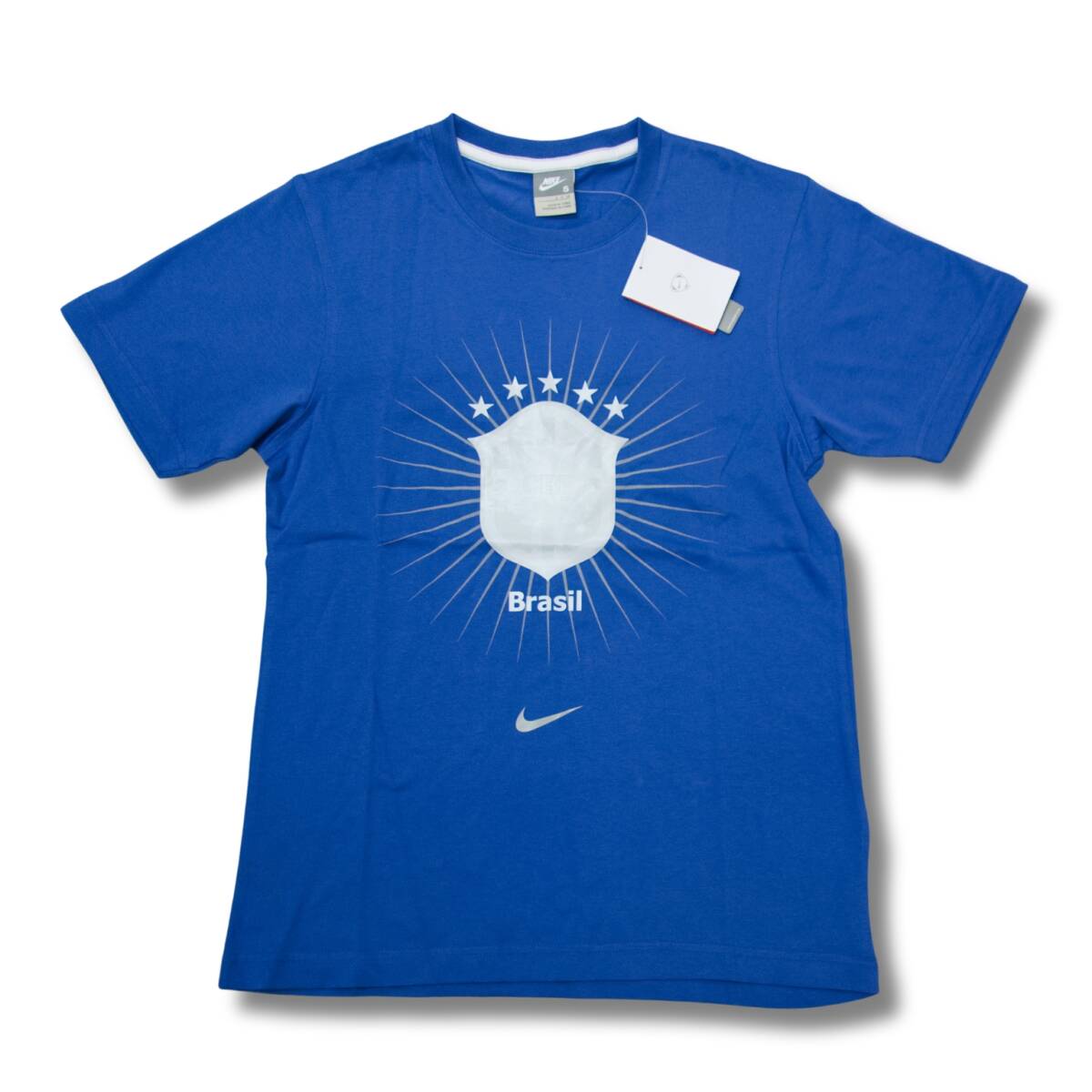 即決☆ナイキ ブラジル代表 Tシャツ BLU/ US Mサイズ 日本サイズ L 送料無料 半袖 国内正規品 NIKE_画像8
