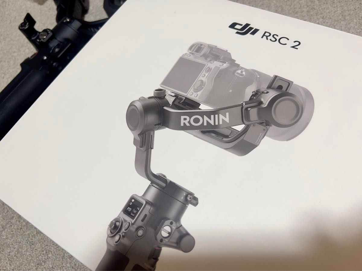 【美品】DJI RSC 2 3軸ジンバル Canon/Sony/Panasonic/Nikon/Fujifilm対応 