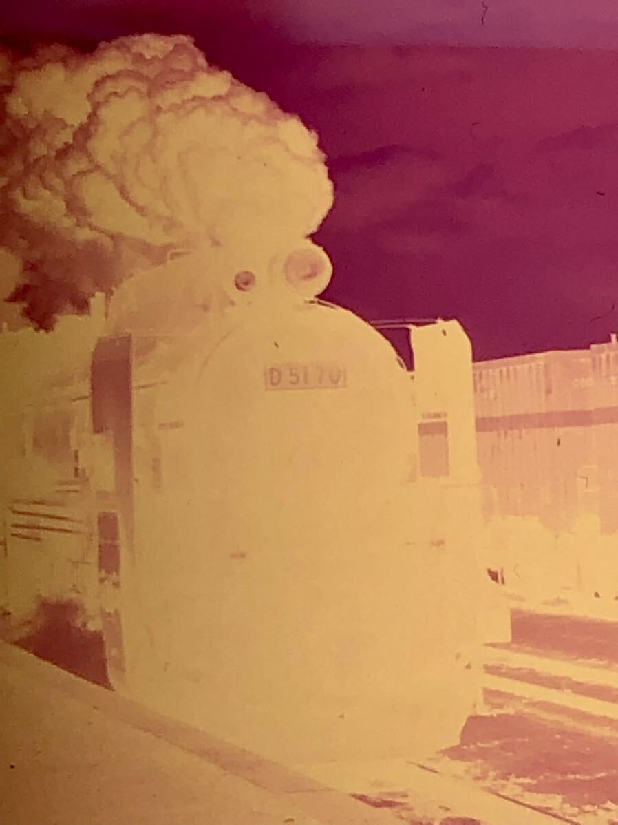 ⑧☆ 鉄道 ネガ『小樽築港 59614 5170』昭和40年代◆廃線 古い鉄道写真フィルム 国鉄SL蒸気機関車列車特急の画像2