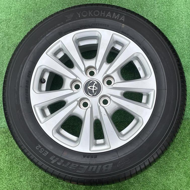 トヨタ 純正 15インチ アルミホイール& YOKOHAMA 195/65R15 ラジアルタイヤ4本セット★ ノア ヴォクシー エスクァイア 等に★G22_画像7