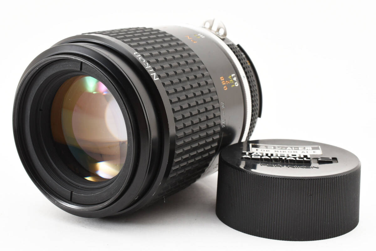 ニコン レンズ Nikon Ai-S Nikkor 105mm 2.8 Micro MF Lens 100156_画像1