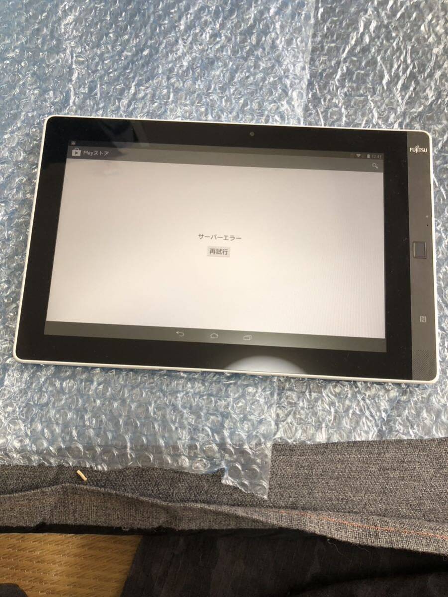 ジャンク　ARROWS TAB M555 タブレット _画像4