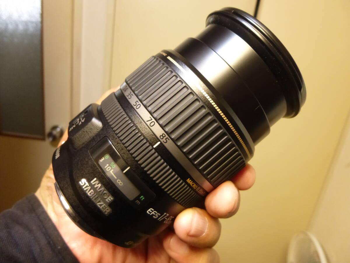 Canon-EFS-17-85mm 訳あり・動作品・オマケ付きの画像6
