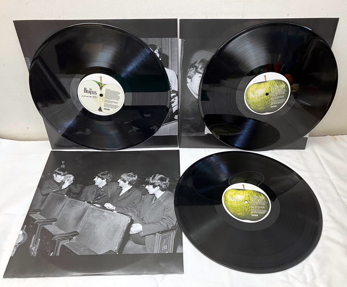 帯付美品 MONO ザ・ビートルズ ライヴ・アット・ザ・BBC 3LPレコード(3枚組) BEATLES/直輸入盤/重量盤/TYJP-60004/6_画像4