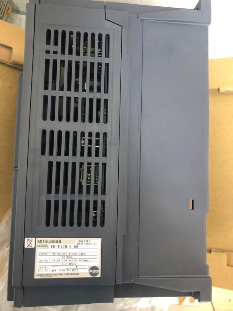 新品無箱未使用三菱電機 FR-E720-5.5K正規品動作保証 [インボイス発行事業者] B-1_画像7