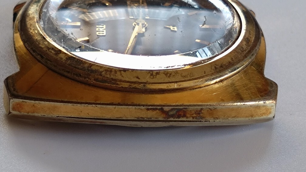 稼働・オリエント クロノエース・２７石 自動巻きヴィンテージ腕時計の画像5