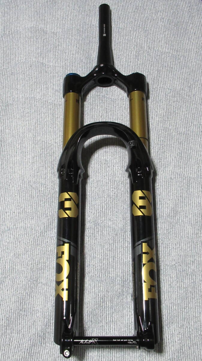 【おまけ付】 【中古・美品】2022年 サスペンション BOOST 15TA×110 1.5Taper HSR/LSR HSC/LSC GRIP2 FACTORY 170mm 29in FLOAT 38 FOX サスペンションフォーク
