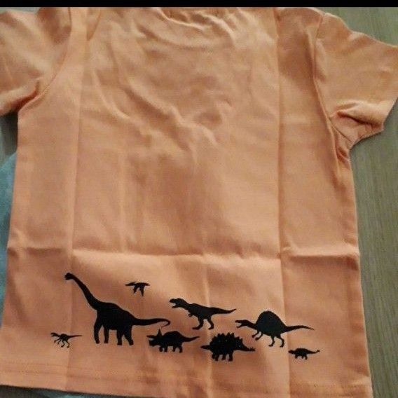 KlD BOW 95　恐竜　半袖Tシャツ　男の子　キッズ　綿100％