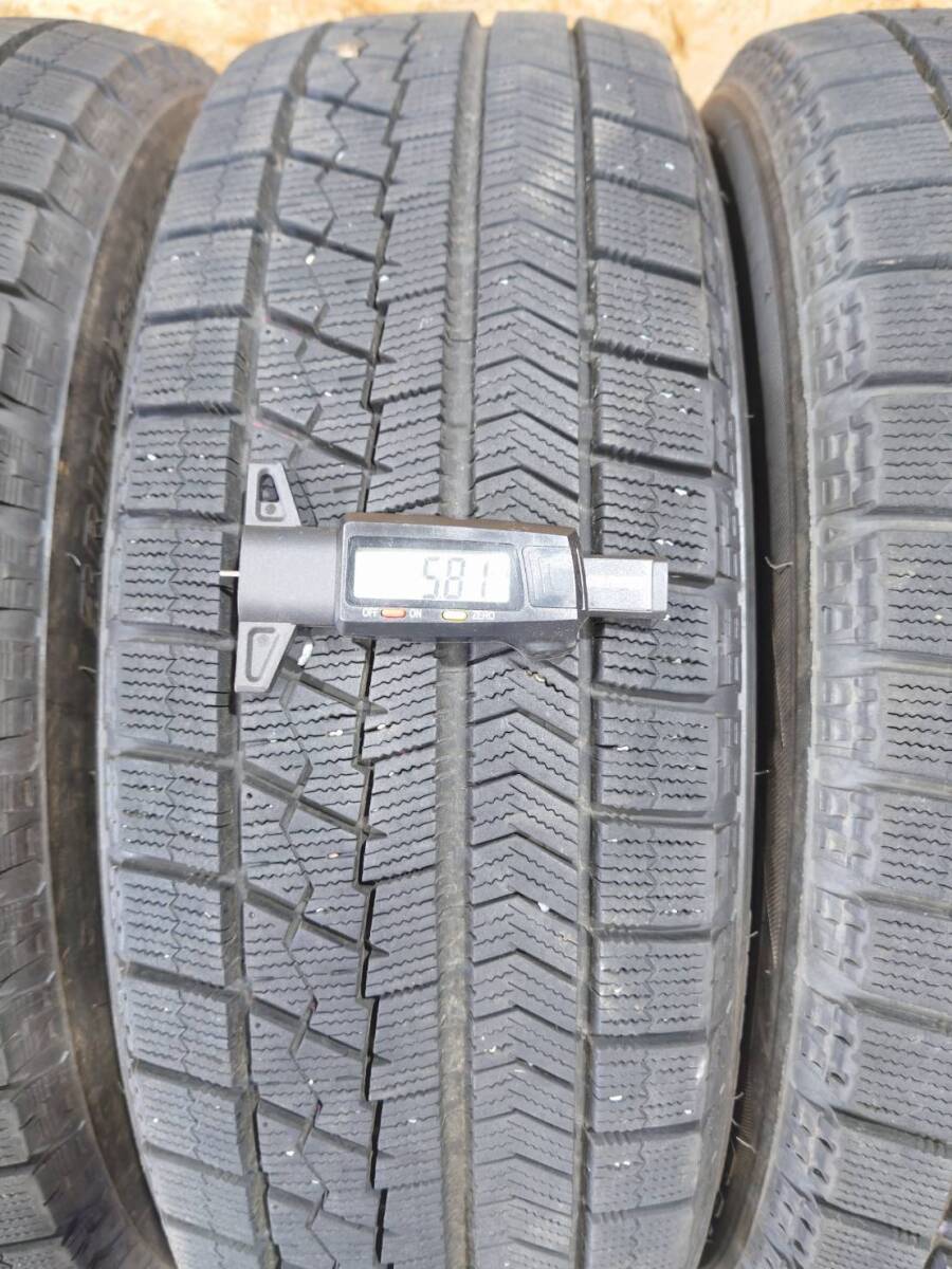 【青森発】195/65R15 91Q BRIDGESTONE BLIZZAK VRX 2020年製 冬タイヤ 【G0446】_画像3