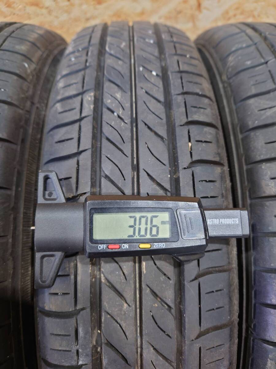 【青森発】145/80R13 75S DUNLOP ENASAVE EC300 2019x1 2018x3年製 4本セット 夏タイヤ【G0459】_画像4