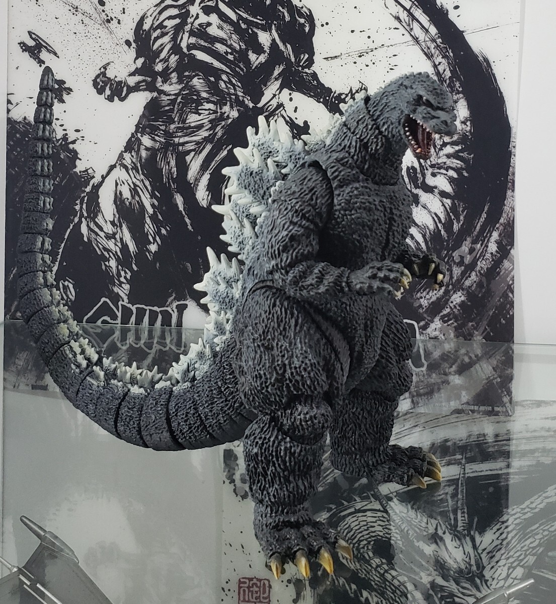 S.H.MonsterArts Godzilla (1989) Monstar a-tsu фигурка figuarts biogoji Biolante sake ....