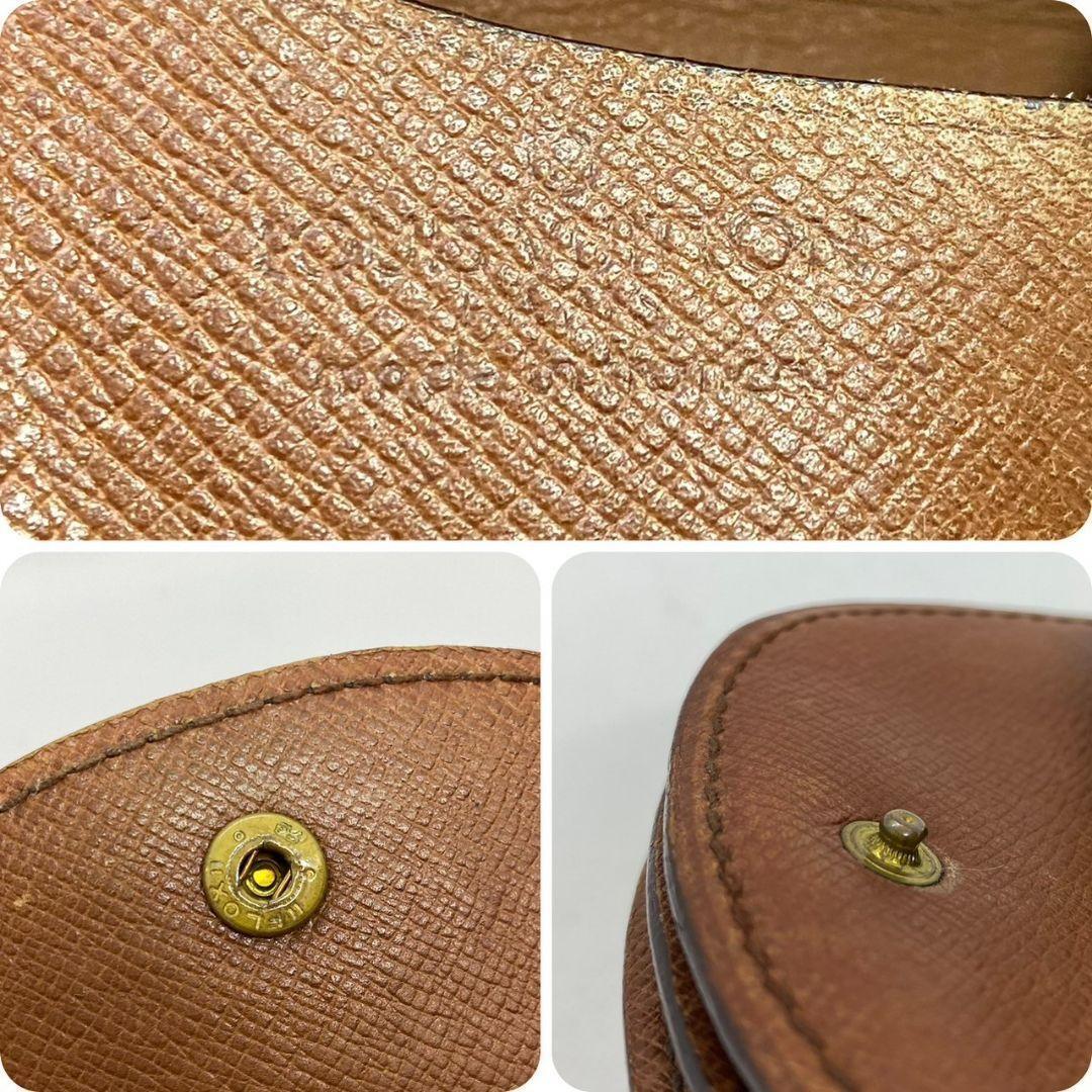 H77-85美品　1円 LOUIS VUITTON ルイヴィトン M61970 モノグラム ポルトモネ グゼ コインケース コインパース 小銭入れ _画像7