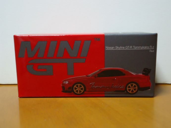 ★MINI GT 1/64　Nissan Skyline GT-R Tommykaira R-Z　日産 スカイライン GT-R トミーカイラ R-Z　レッド　　543★_画像1