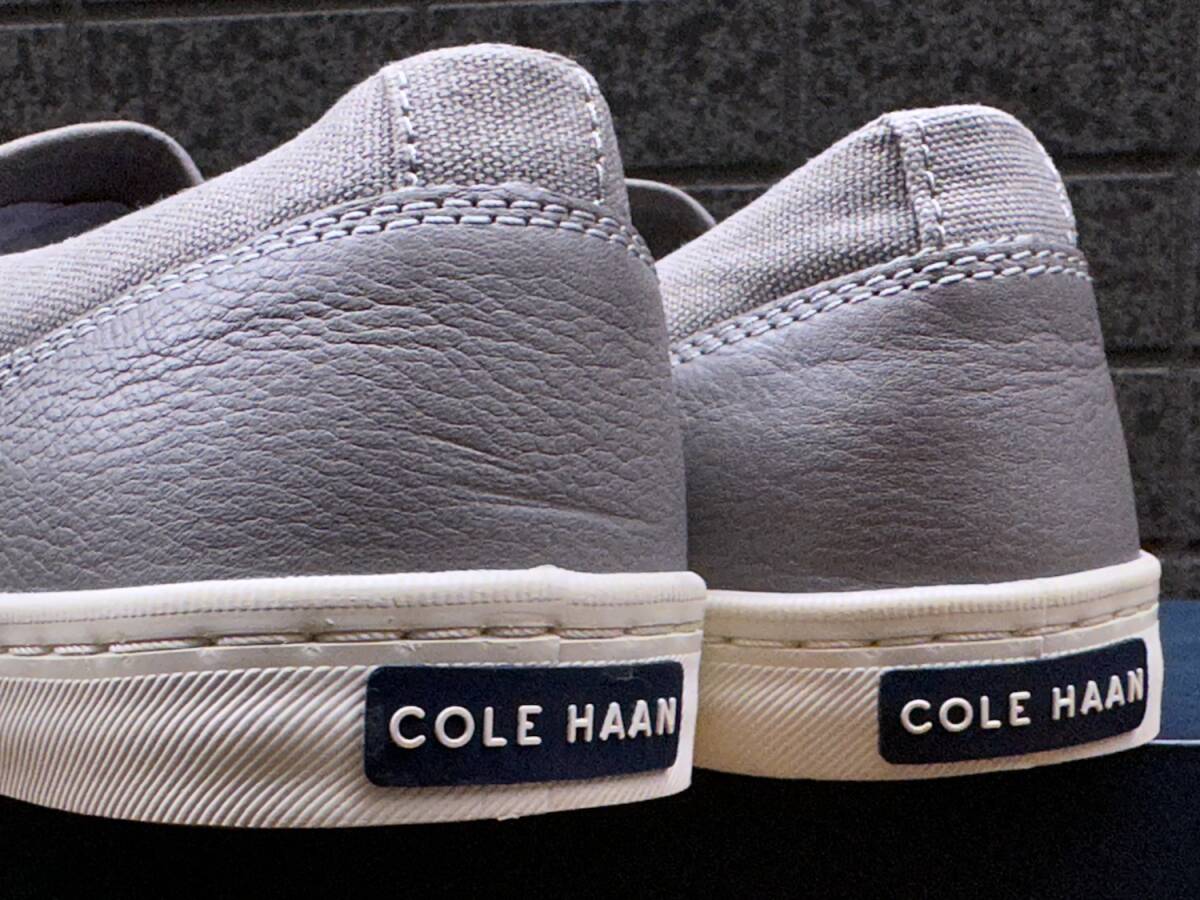 ◆アウトレット出品◆新品 10M/27.5㎝ コールハーン ナンタケット デッキ スリッポン アイアンストーン COLE HAAN ローファー 靴 _画像8