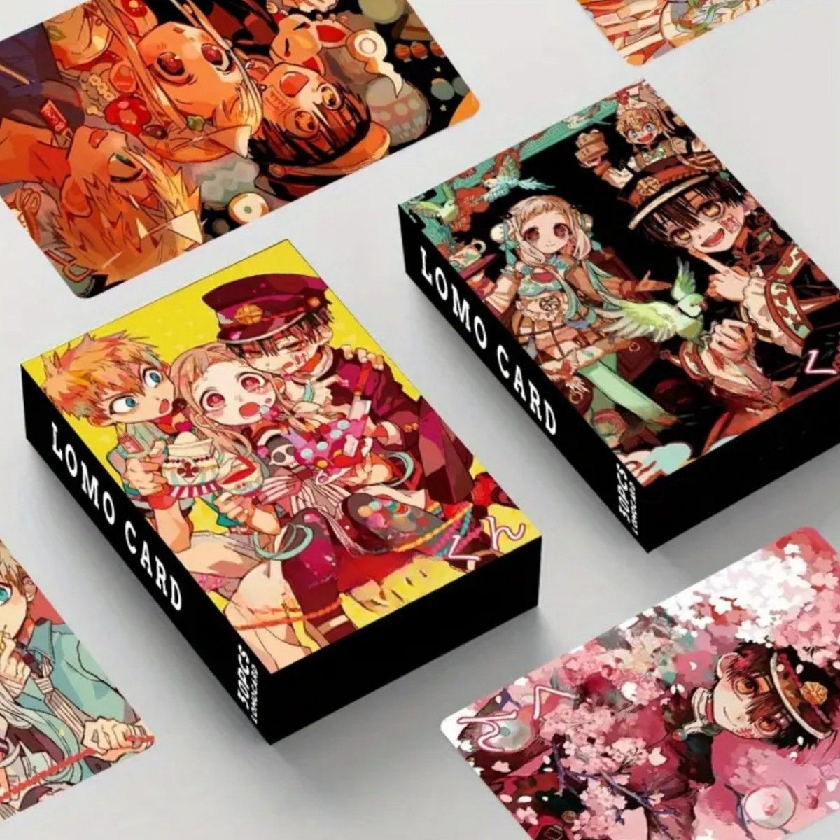 【美品】地縛少年花子くん 放課後少年花子く特典大量 まとめ売り 地縛少年花子くん 放課後少年花子くん 両面アニメーションカード