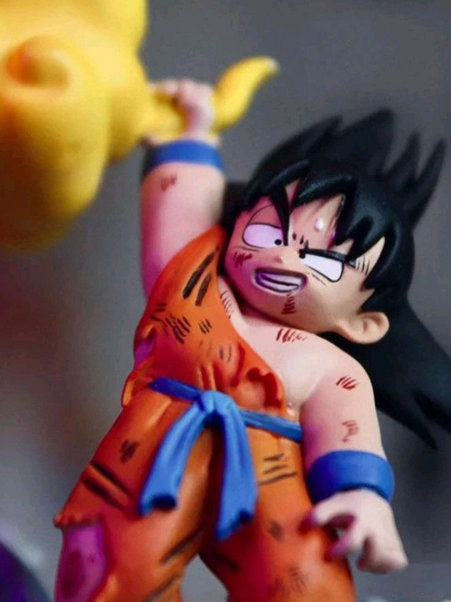 最安！ ドラゴンボール フィギュア 孫悟空 幼少期 筋斗雲 (VSピッコロ大魔王) 海外限定品 箱無し a