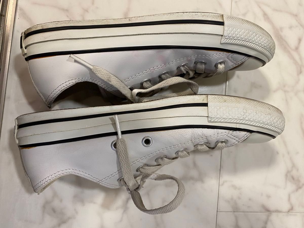 コンバース レザー オールスター CONVERSE ALL STAR OX WHITE スニーカー ローカット 32143480