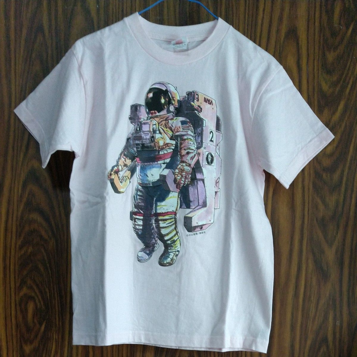 ■新品■ 宇宙兄弟 Tシャツ 2枚セット ポカリスエット 非売品 綿100% 宇宙兄弟 Tシャツ 2枚 ピンク ブルー 小山宙夜 ポカリスエット