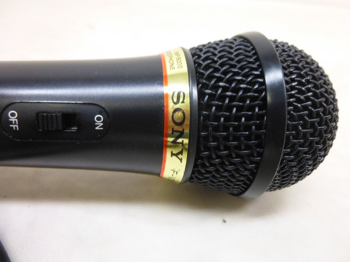 10580*SONY dynamic microphone electrodynamic microphone ro phone F-V310*