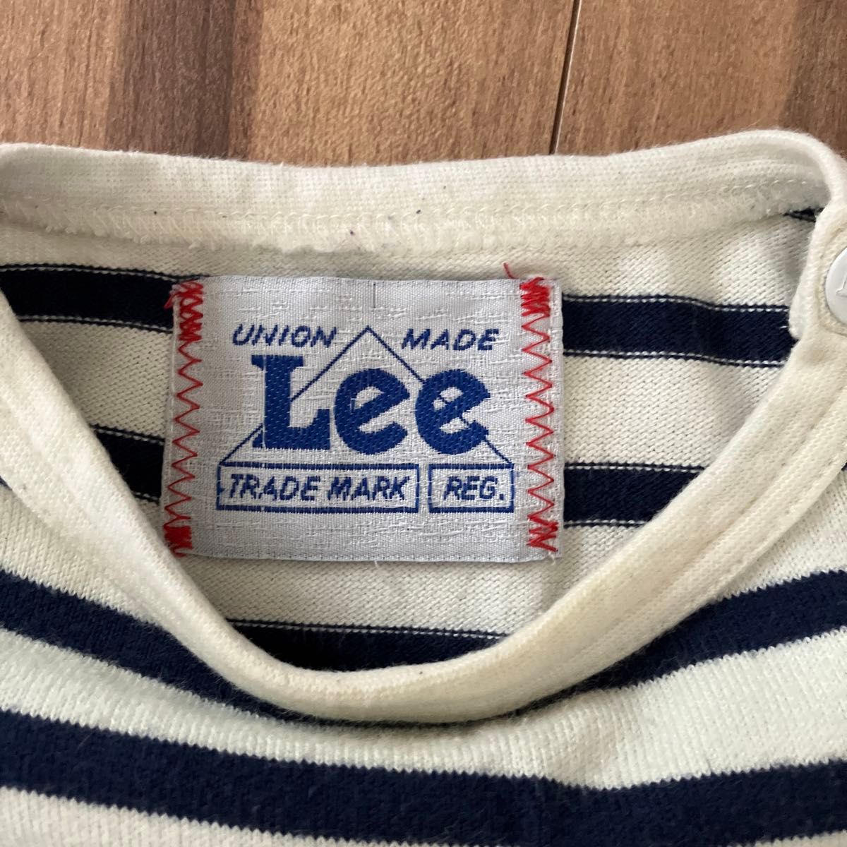 Lee スヌーピー  ボーダー　半袖Tee 80