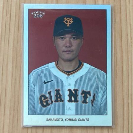 即決●2023 Topps 206 NPB #59 坂本勇人 /99枚限定 ホロパラレル 巨人 読売ジャイアンツ シルバーフォイルの画像1