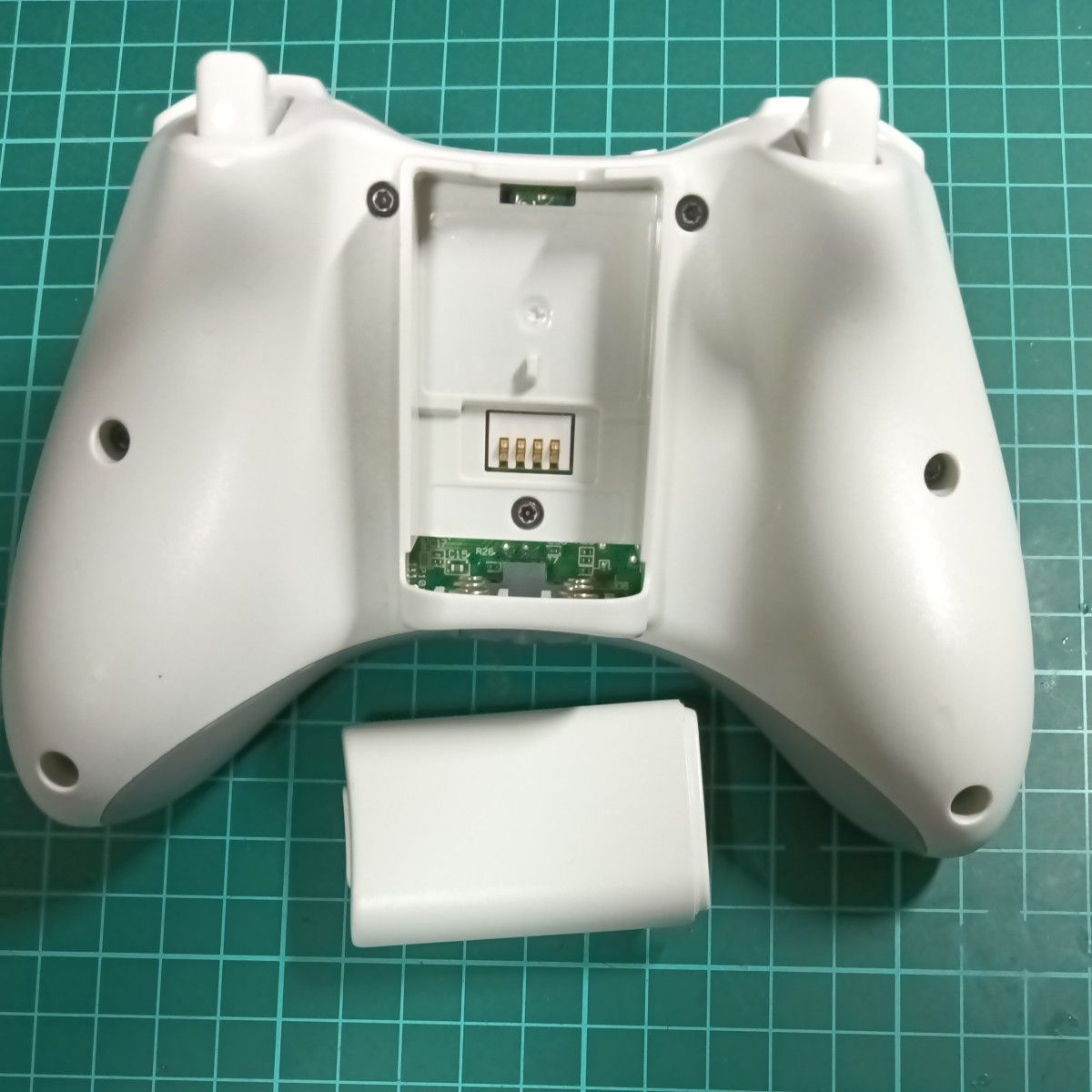 xbox360コントローラーとレシーバー