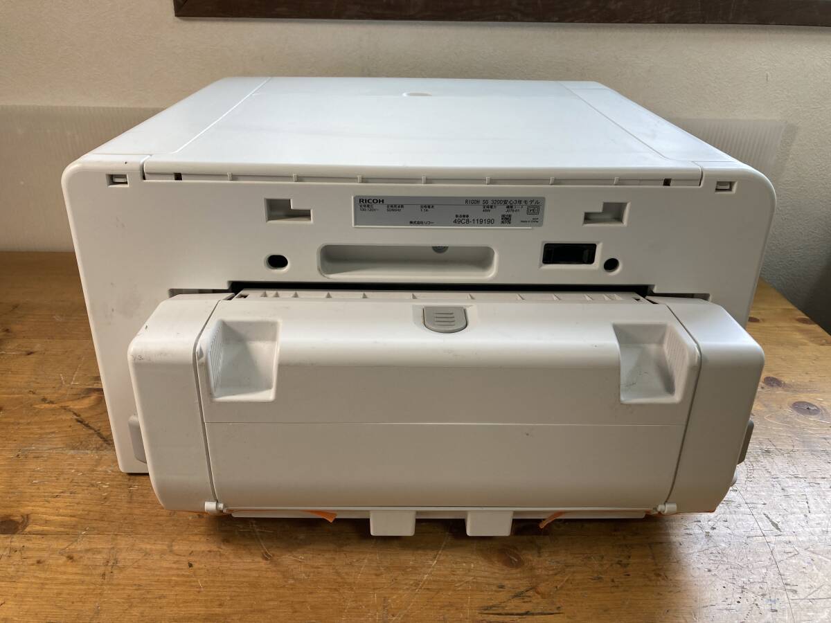 RICOH リコー A4 カラー ジェルジェット プリンター IPSiO SG3200 52411y SG 3200_画像6