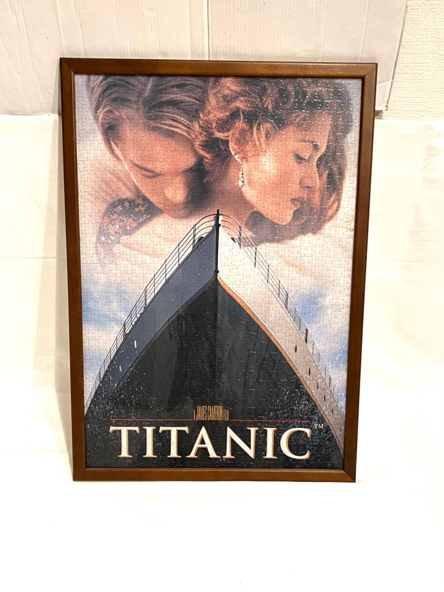 531212011　TITANIC　タイタニック　ジグソーパズル　インテリア　壁飾り　オブジェ　映画　グッズ　完成品　おもちゃ_画像1