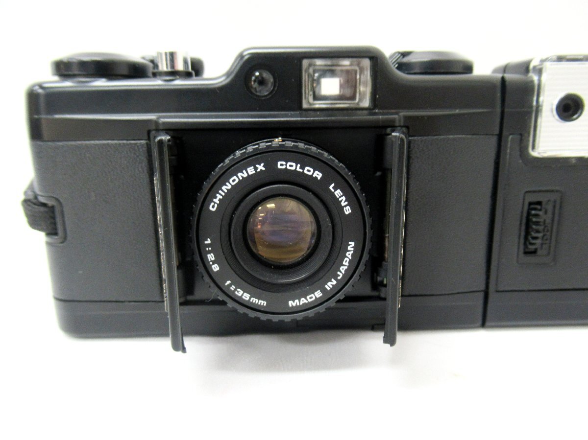 [fns] 1円～ CHINON チノン コンパクト フィルム カメラ AUTO S-120 1:2.8 f＝35mm_画像2