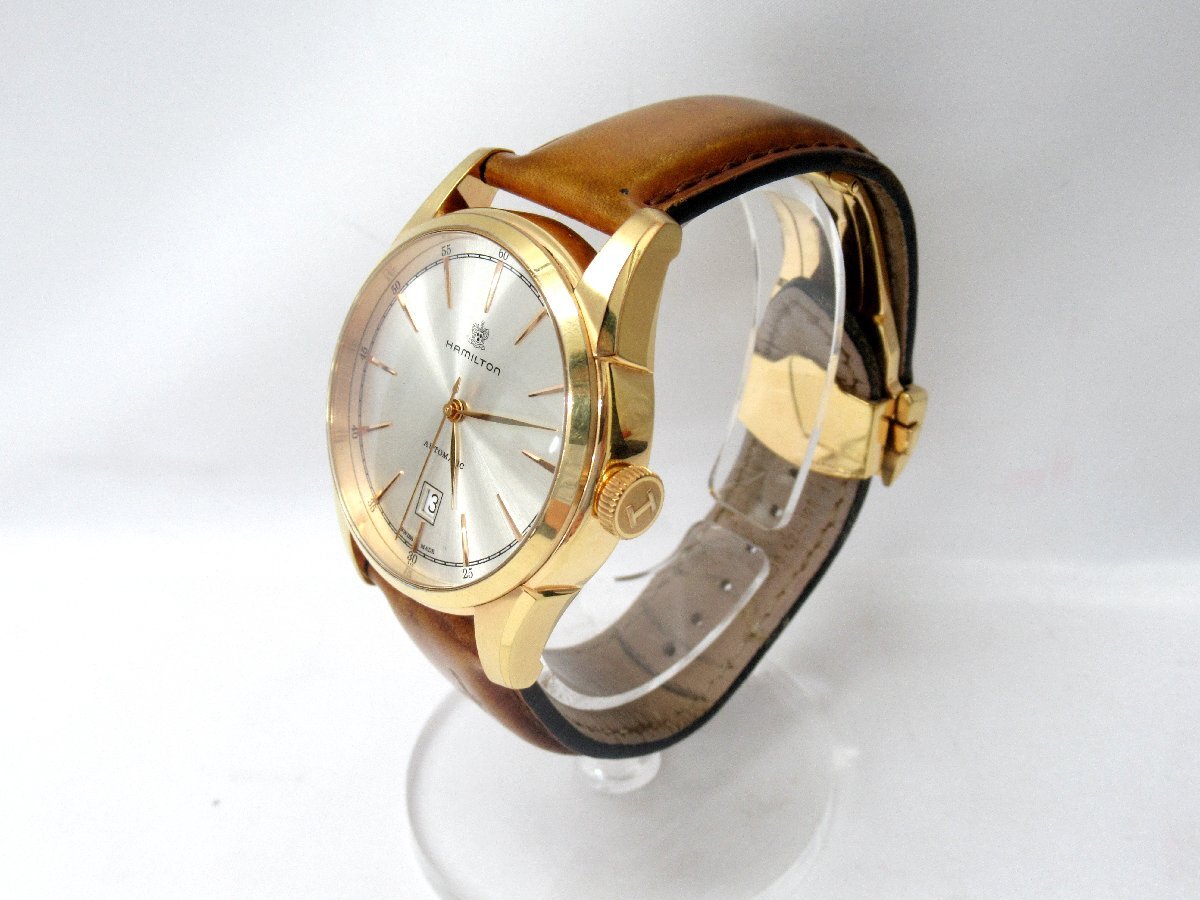 [fus] HAMILTON ハミルトン ジャズマスター H424450 メンズ 自動巻き 腕時計の画像2
