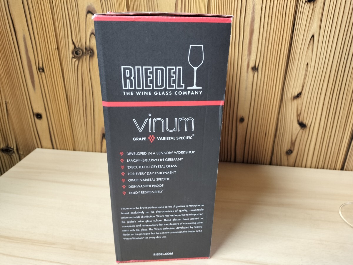 ★未使用 RIEDEL リーデル Vinum ワイングラス ペア★ の画像5