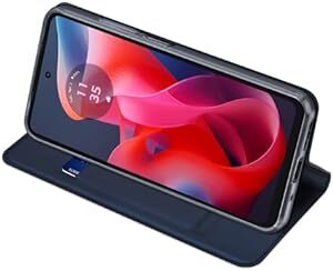 Motorola moto g24 ケース 手帳型 薄型 カード入れ スタンド機能 シンプル 簡単開閉 モトローラ モト スマホケ_画像5