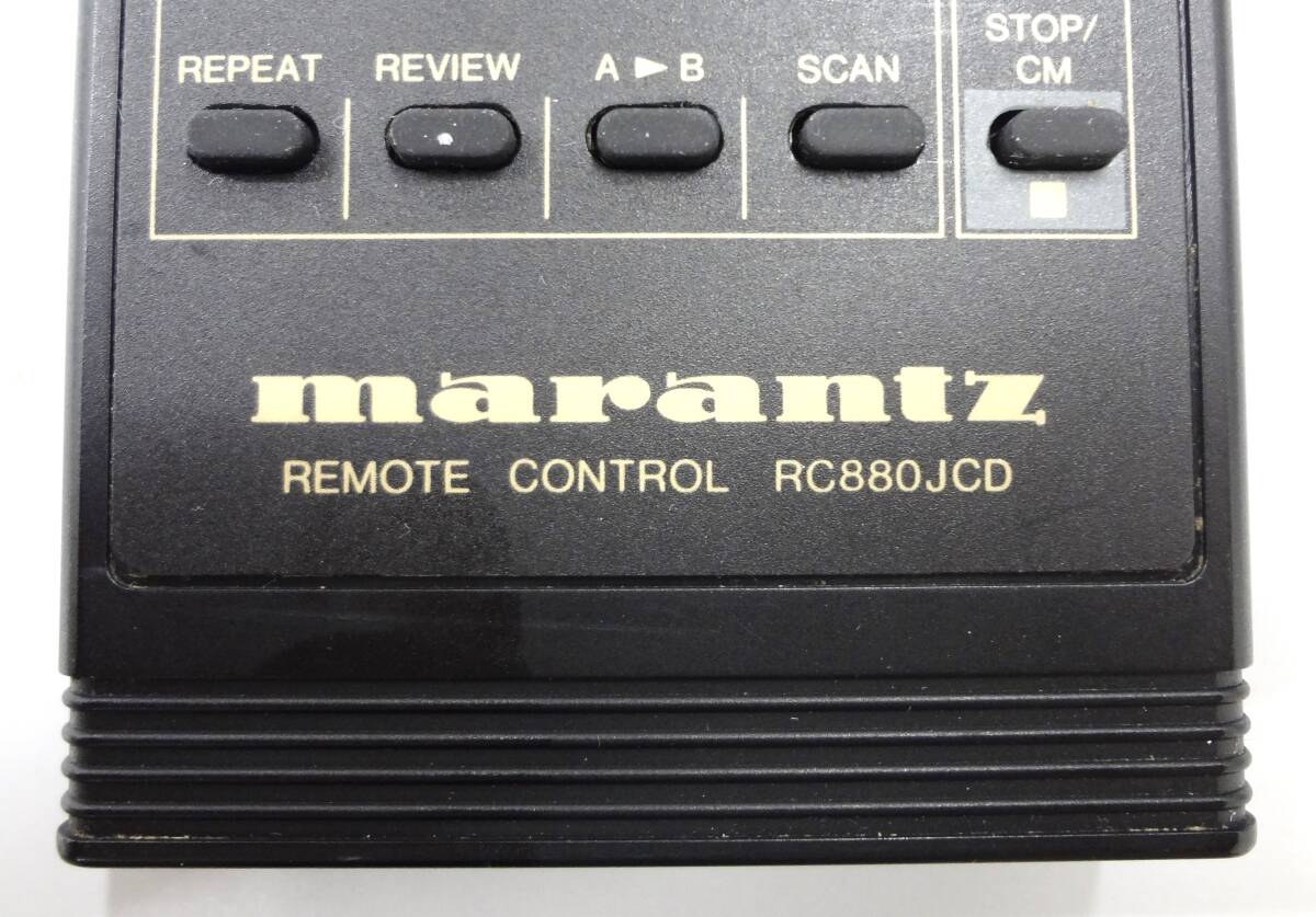 オーディオ機器 リモコン marantz マランツ RC880JCD 赤外線発光確認済み_画像2