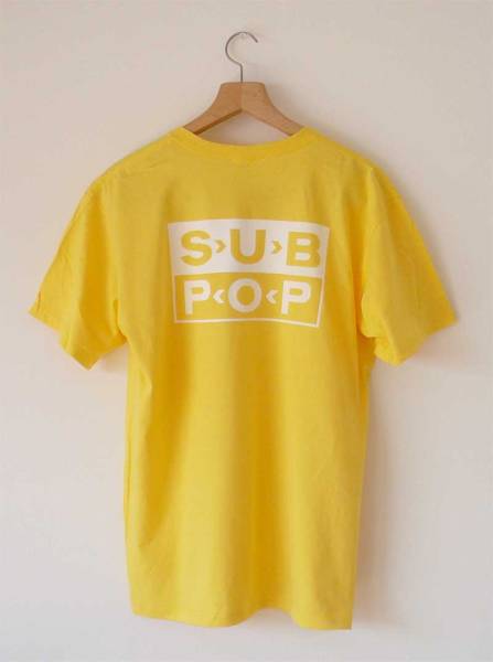 Sub Pop サブ ポップ Tシャツ Size M Yl Nirvana Sonic Youth 90s オルタナ グランジ バンド_画像2