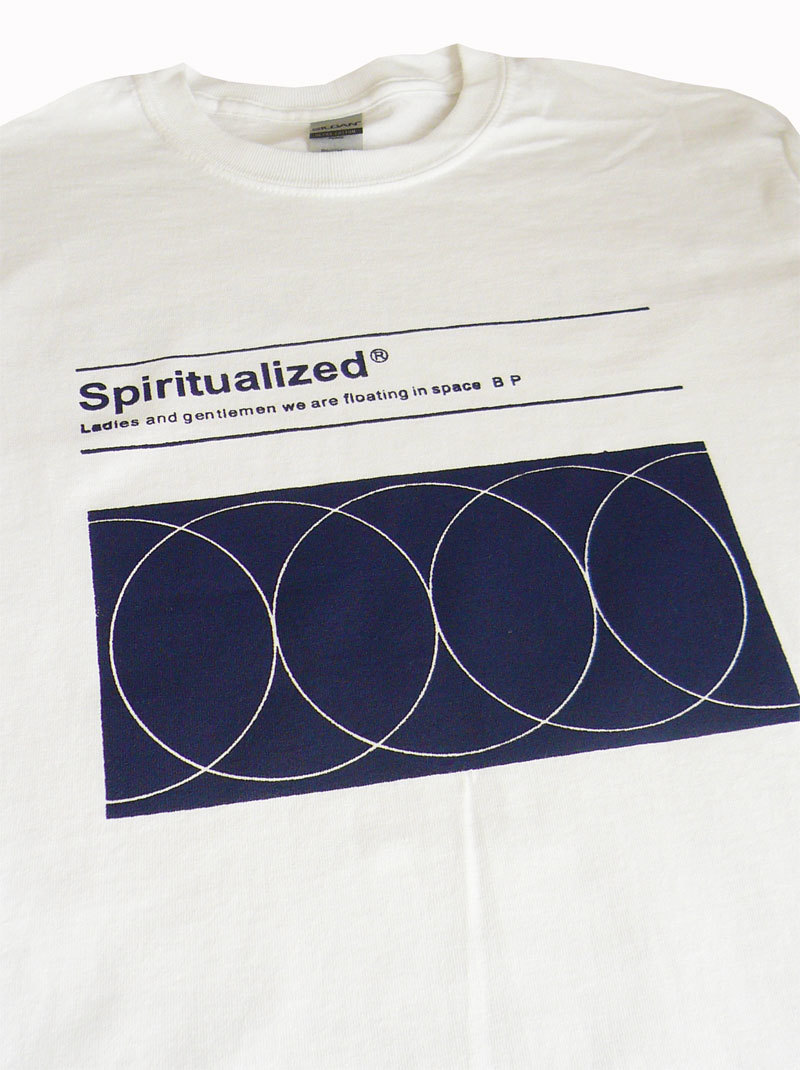 【新品】Spiritualized 宇宙遊泳 Tシャツ Lサイズ 90s サイケ ギターポップ シューゲイザー シルクスクリーンプリント_画像3