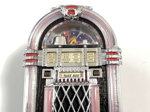 ★8A-6★ジュークボックス ミニ ハリウッドスピーカー レッド Mini Jukebox 未使用の画像4